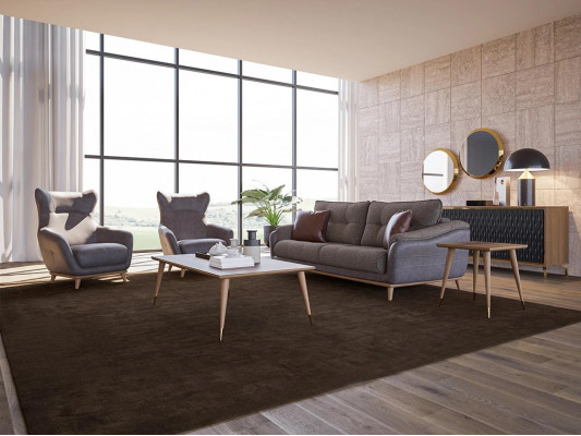 3-piece sofa set, three-seater couch, living room upholstered furniture, textile furnishing
