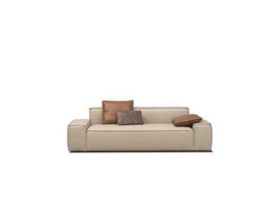 Living room sofa 3-seater couch furniture wood beige upholstery furniture sofa couches new