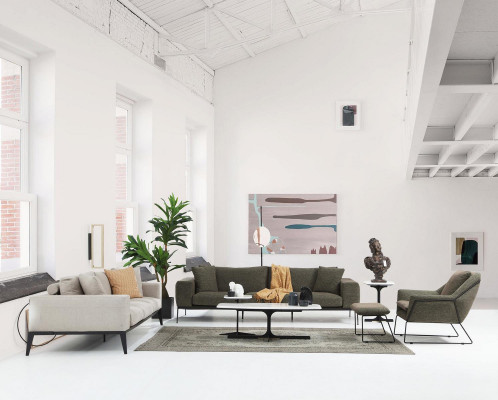 Modern sofa set three-seater two-seater armchair complete set couch suite