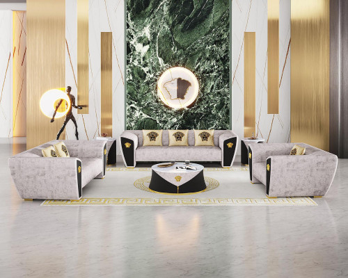 Modern Sofa Set 3+2+1 Seater Luxury Couches Armchair Living Room Furniture