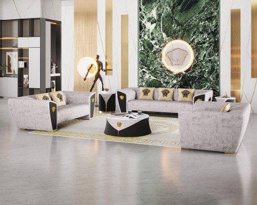 Modern Sofa Set 3+2+1 Seater Luxury Couches Armchair Living Room Furniture