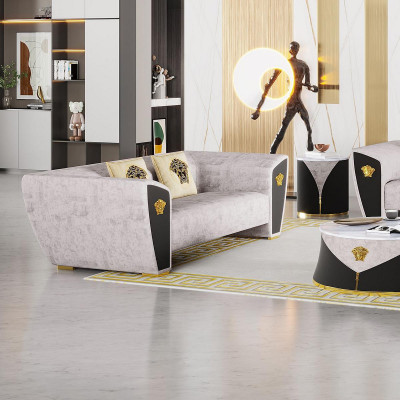 Modern Sofa Set 3+2+1 Seater Luxury Couches Armchair Living Room Furniture