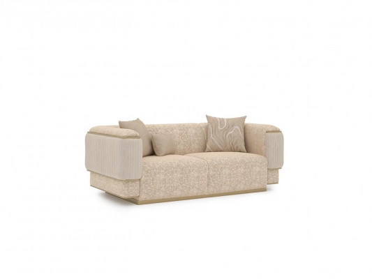 Sofa Complete 3-piece Living Room Design Three-seater Sofa Suite Two-seater Couch