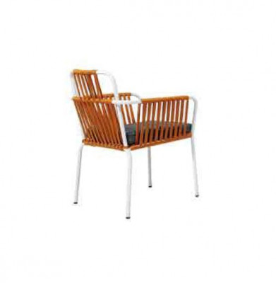 Modern dining room furniture terrace 4x chairs stainless steel furniture
