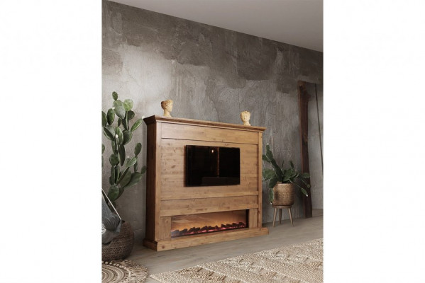 Wall unit TV wall wood style living room furniture cabinet wall units luxury furniture