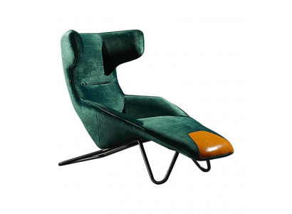 Luxury Green Armchair 1-Seater Living Room Upholstered Seating Upholstered Armchair