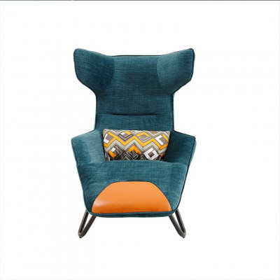 Luxury Green Armchair 1-Seater Living Room Upholstered Seating Upholstered Armchair
