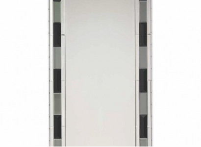 Italian galvanized mirror framed round wall mirror living room