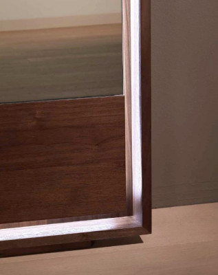Freestanding mirror with frame standing mirror illuminated LED Bellavista Collection