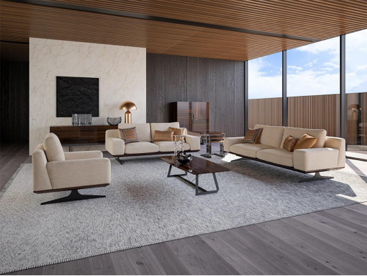 Living room set 5-piece sofa suite two-seater three-seater sofa couch furnishing