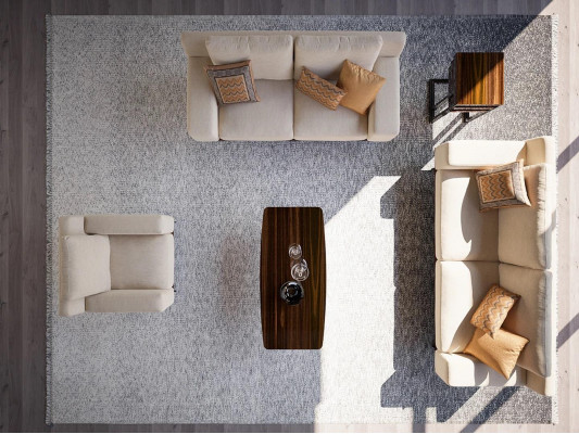 Living room set 5-piece sofa suite two-seater three-seater sofa couch furnishing