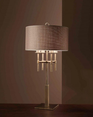 Table lamp metal bedroom living room nightlight style modern