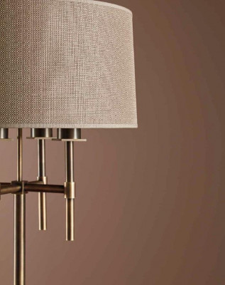 Table lamp metal bedroom living room nightlight style modern