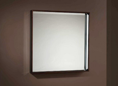 Mirror with living room wall mirror, living room new frame color brown