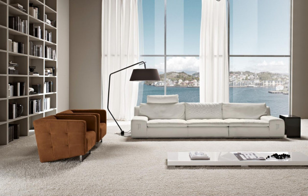 4-seater luxury designer sofa luxury upholstered sofas Italian furniture
