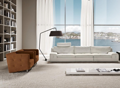 4-seater luxury designer sofa luxury upholstered sofas Italian furniture