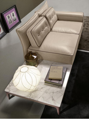 Luxury Suite Sofa Set 2+1 Seat Sofa Sofas Armchair Leather 2pcs. PRIANERA