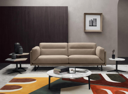 Luxury three-seater sofa 3-seat sofas modern furniture couches beige couch