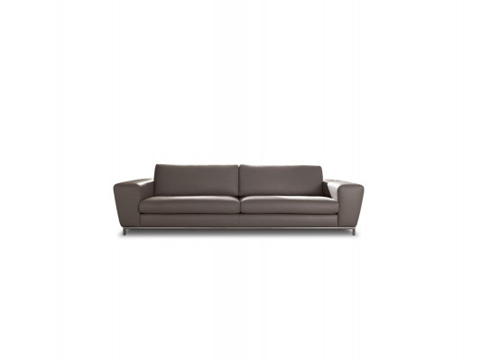 Modern Couch Leather Sofas Design Sofa Three-Seater Seat Gray Sofa 3 Seat Prianera