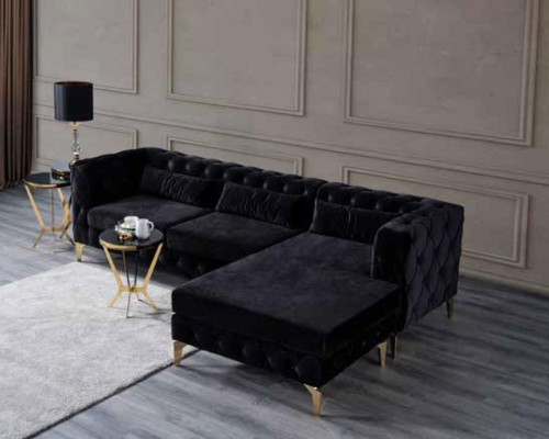 Luxurious living room sofa L-shape Comfortable sofa L-shape New