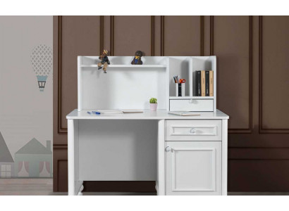 Modern white desk children's room furniture exclusive wooden table
