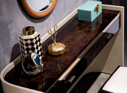 Console table, dressing table, vanity tables, console decor, bedroom.