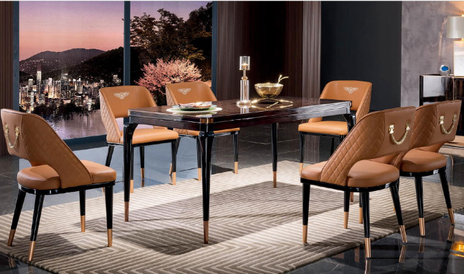 Chair set seat upholstery suite dining room chairs reclining leather wood modern