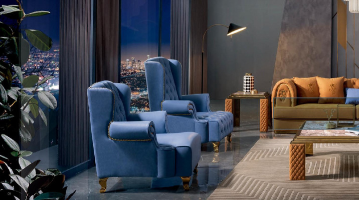 Armchair Club Lounge Designer TV Sofa Chairs Chair Upholstery Seat Furniture
