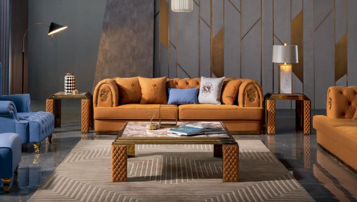 Three-seater couch upholstery design sofa modern seating sofas room furniture