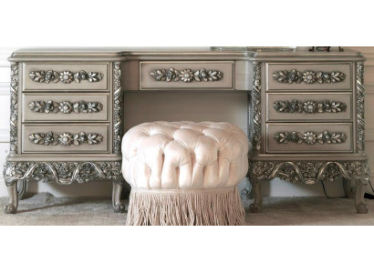 Console table console tables furniture consoles dresser sideboard wood color silver