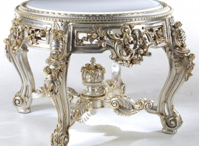 Coffee table table side table living room table wood royal side baroque tables