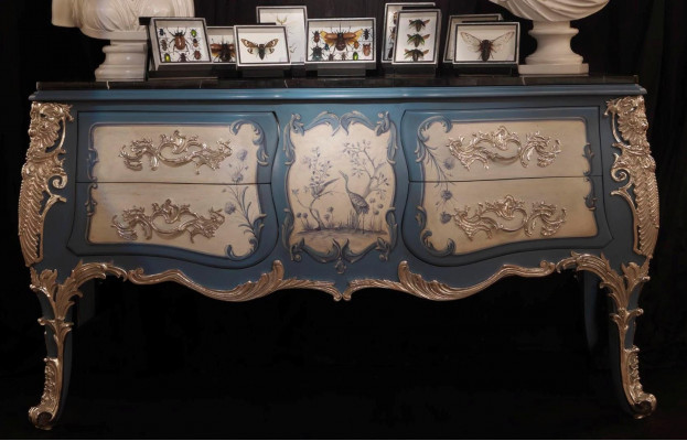 Dresser Sideboard Wood Cabinet Sideboard Italian Design Luxury Furniture Solid Wood