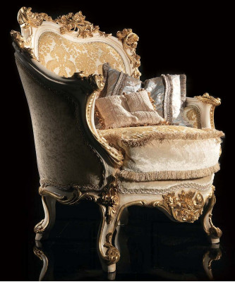 Classic armchair sofa couch chair TV club armchair Italian furniture new