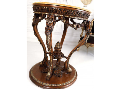 Dining table antique style solid wood furniture Italian dining tables table wood tables