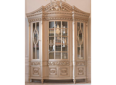 Showcase glass cabinet, solid wood sideboard, display cabinet, living room furniture, solid wood.