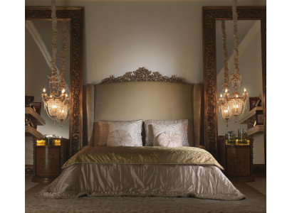 Chesterfield Large Bed Headboard Beds Baroque Rococo Royal Style Furniture
