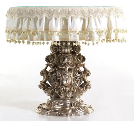 Baroque Side Table Glass Table Italian Furniture Living Room Tables