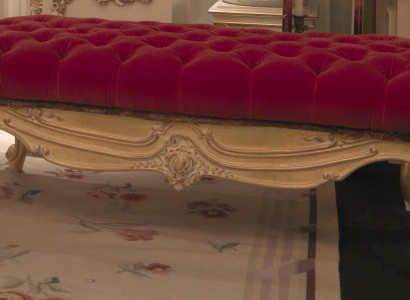 Club chair, living room furniture, chair, footstool, upholstery, Chesterfield, classic, new.