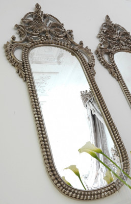 Mirror Baroque Rococo Wall Mirror Standing Mirror Italian Furniture New