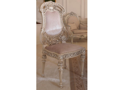 Dining room chairs wood luxury armchair chair white living room Italian furniture new