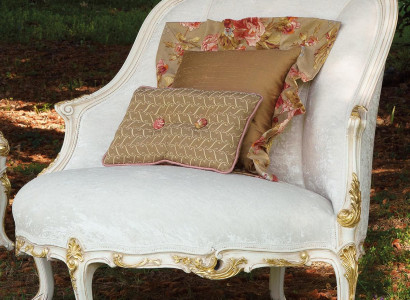 Armchair 1-seater sofa upholstery couches single seater Chesterfield wing chair furniture