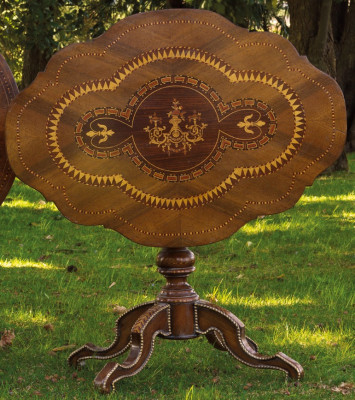 Dining table round table folding solid wood tables Italian furniture dining room new