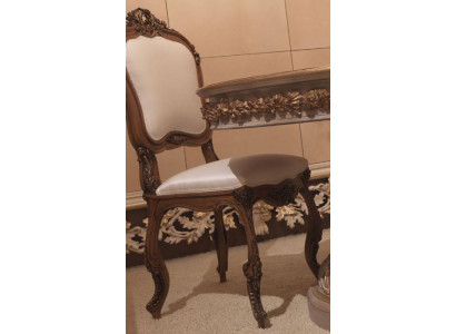 Dining room chair furniture baroque rococo dining table chairs Italian furniture new
