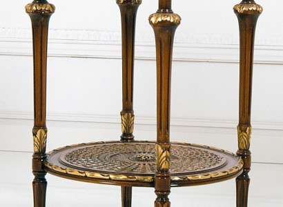 Side table Baroque Rococo coffee table solid wood furniture tables Italy new