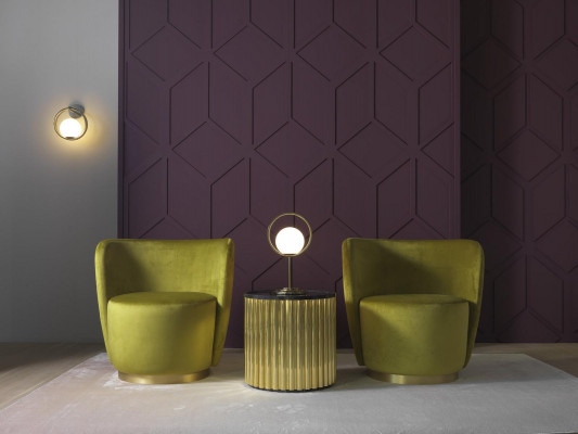Design armchair single-seater reclining chair chair chairs relax Italian furniture