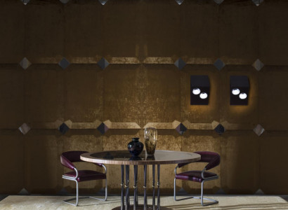 Round dining table luxury table wood dining tables Italian furniture tables dining room