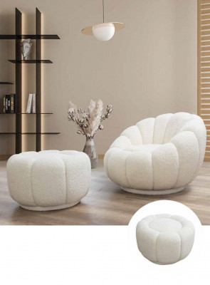 Luxury Chair Club TV Textile Furniture Lounge Relax Chair