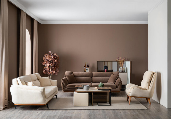 Sofa set 331 seater coffee table set design upholstered couches modern 4-piece
