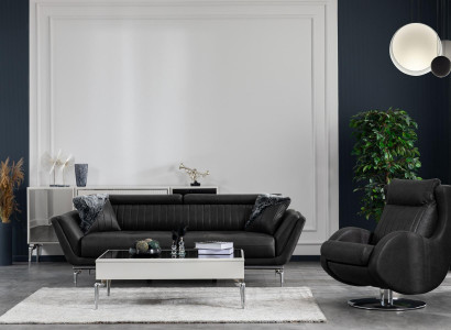 Living room sofa set 31 couch upholstered furniture set textile luxury new