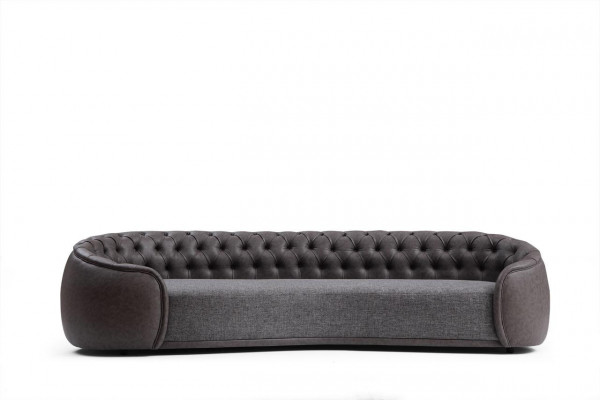 Sofa 4-seater sofas couches living room design material faux leather textile